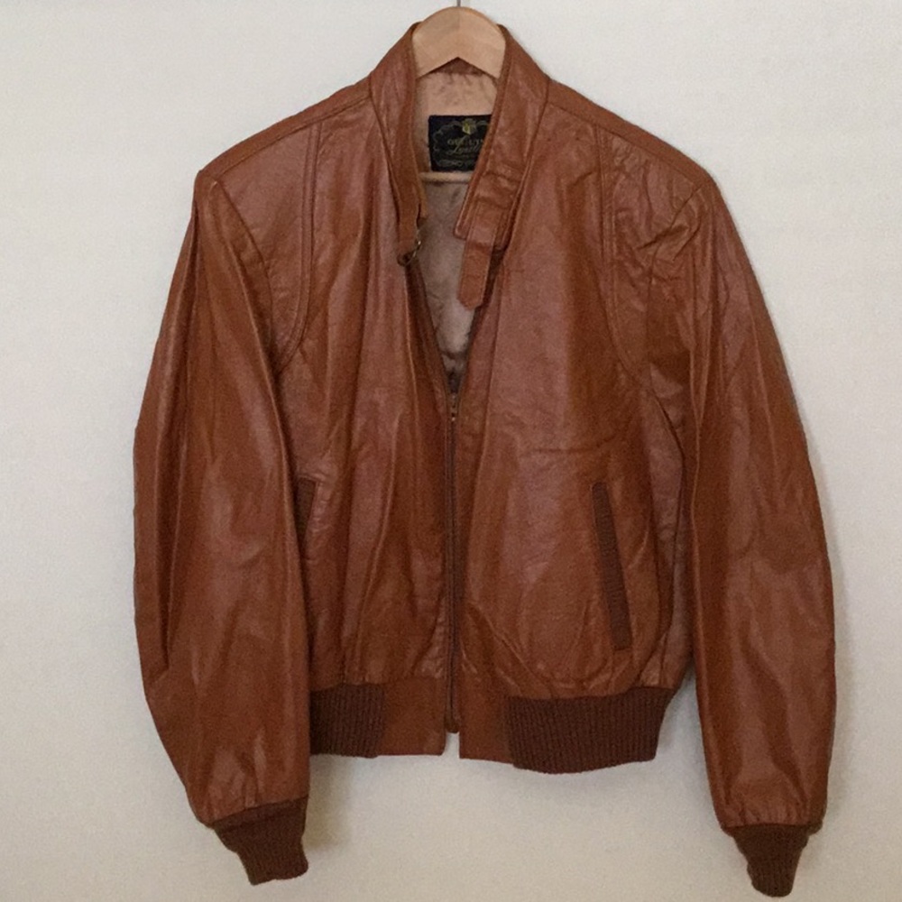 Vintage Genuine Leather Jacket